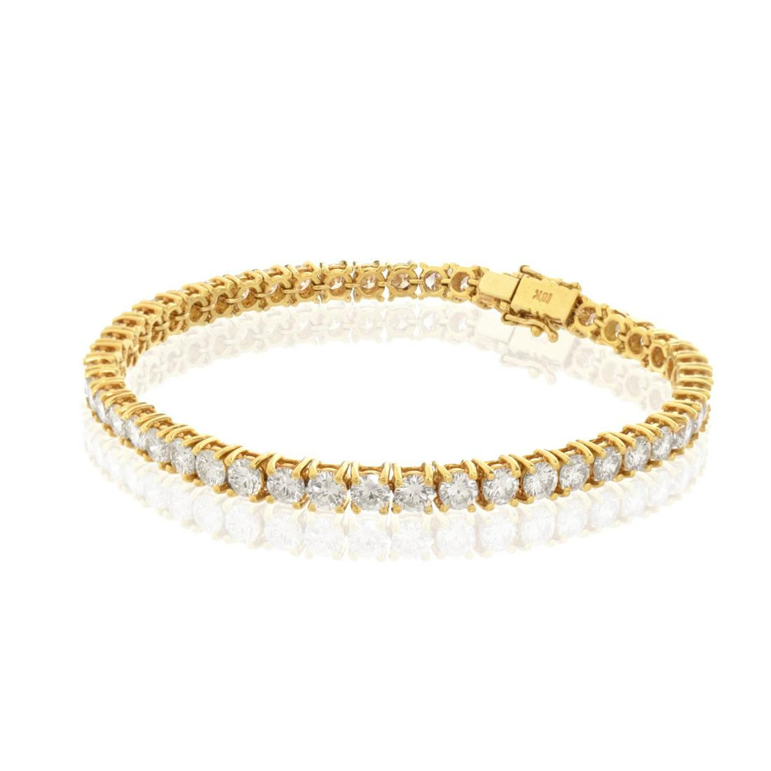 Diamond and 18K Bracelet (1 of 6)