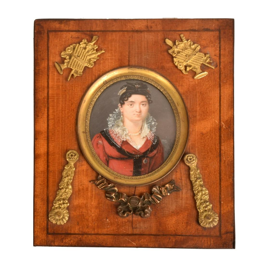 Antique French Miniature Painting (1 of 7)