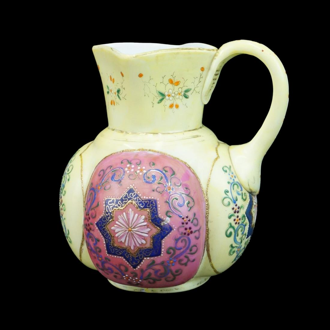 Harrach Bohemian Glass Pitcher (1 of 2)