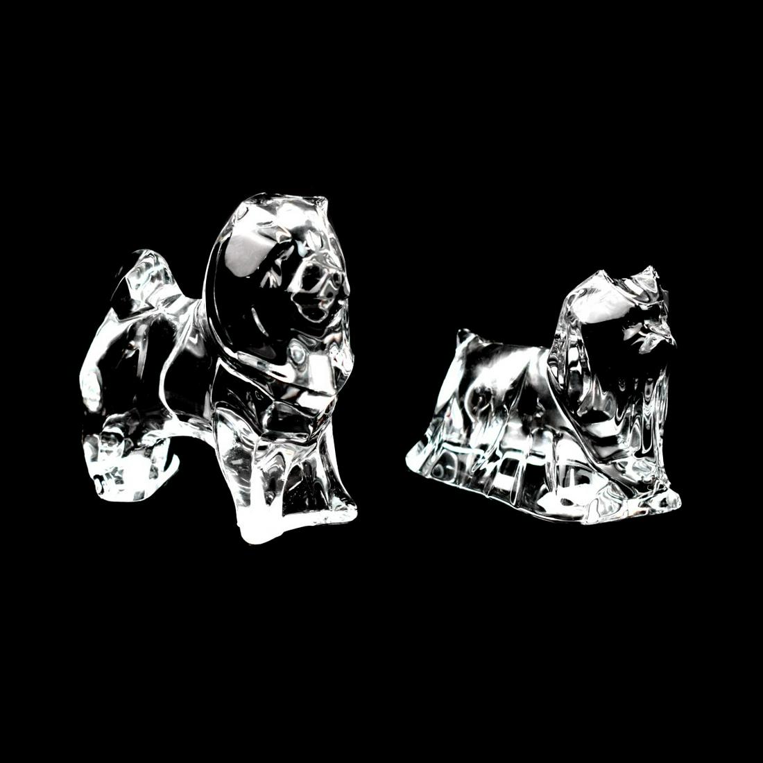 Baccarat Crystal Figurines (1 of 5)