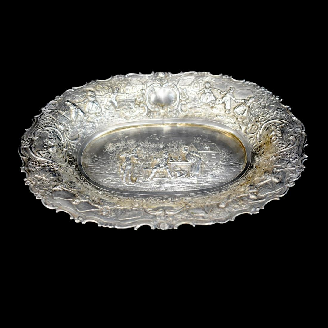 Antique Dutch 800 Silver Bowl (1 of 6)