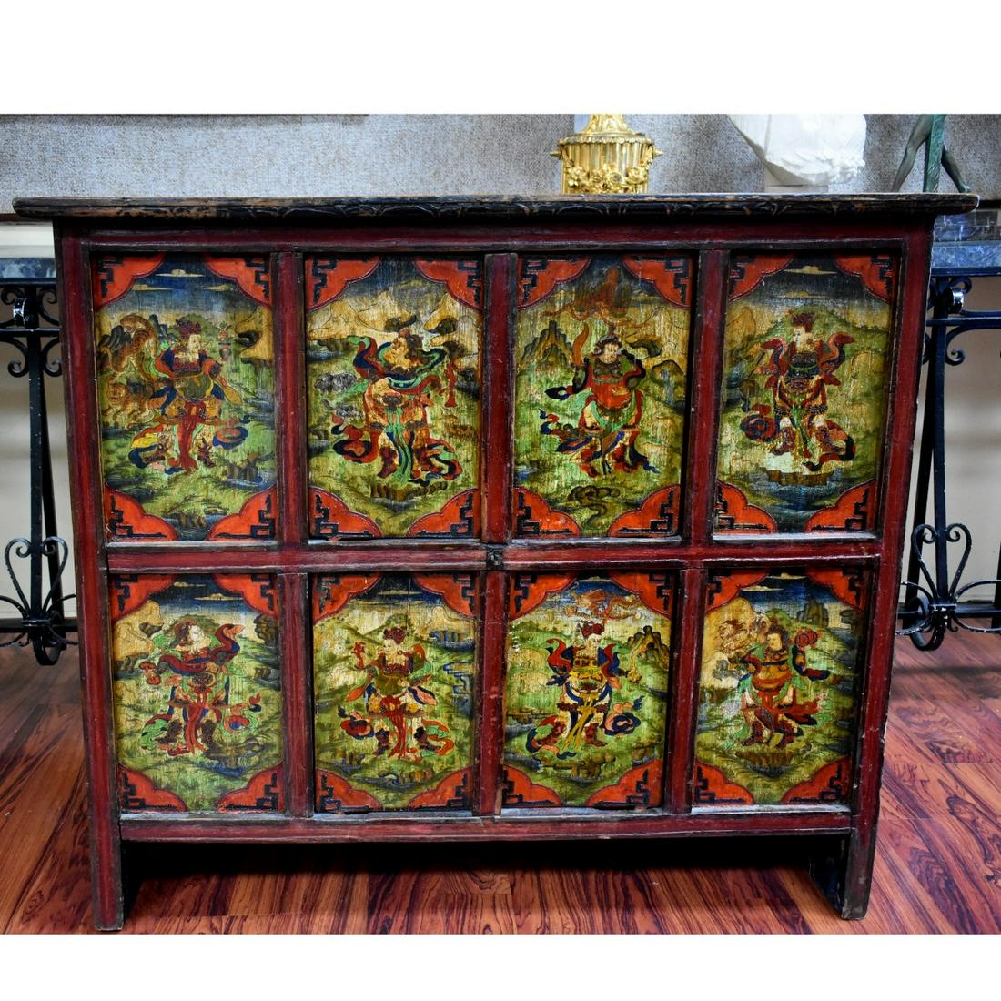 Antique Tibetan Cabinet (1 of 6)