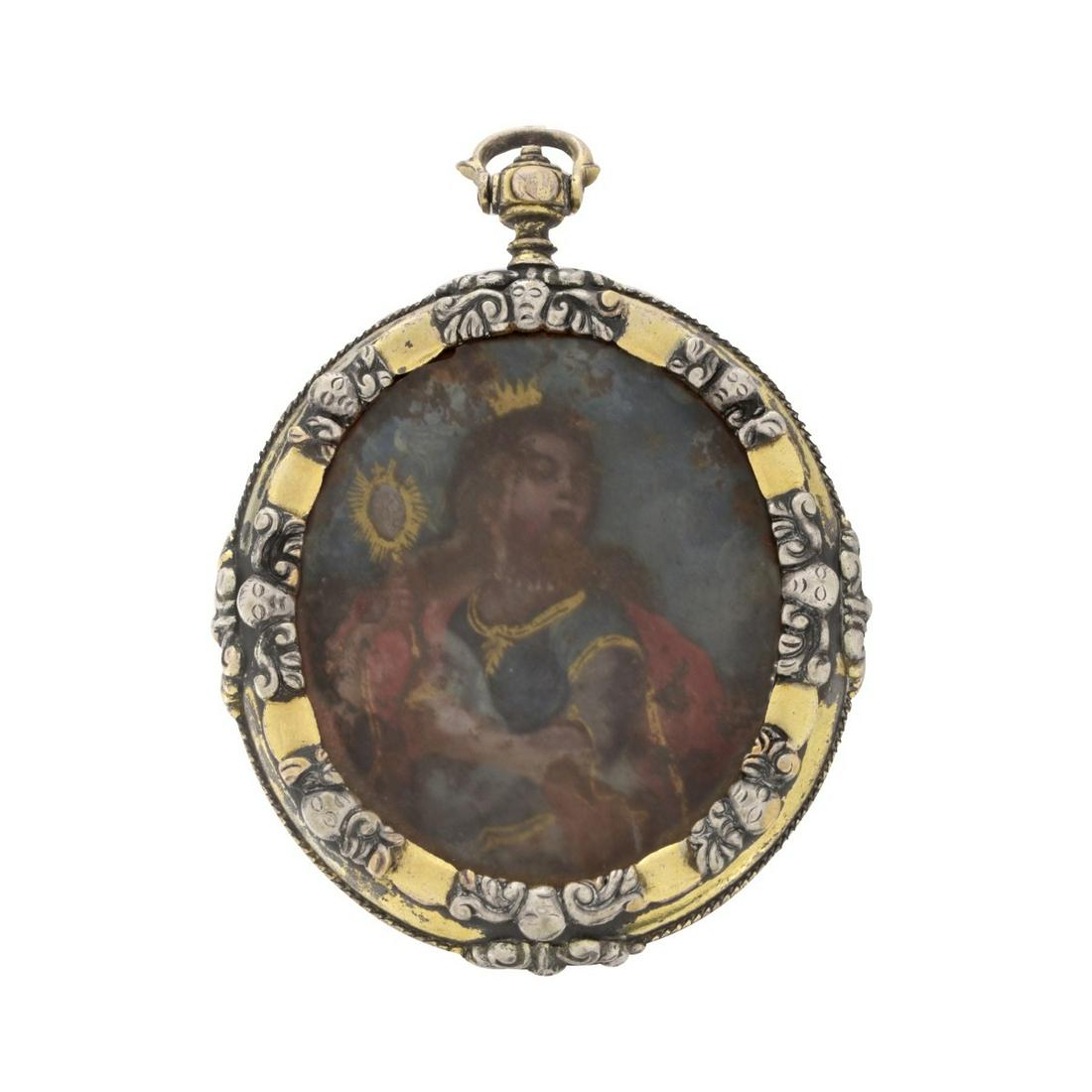 Spanish Colonial Reliquary Pendant (1 of 4)