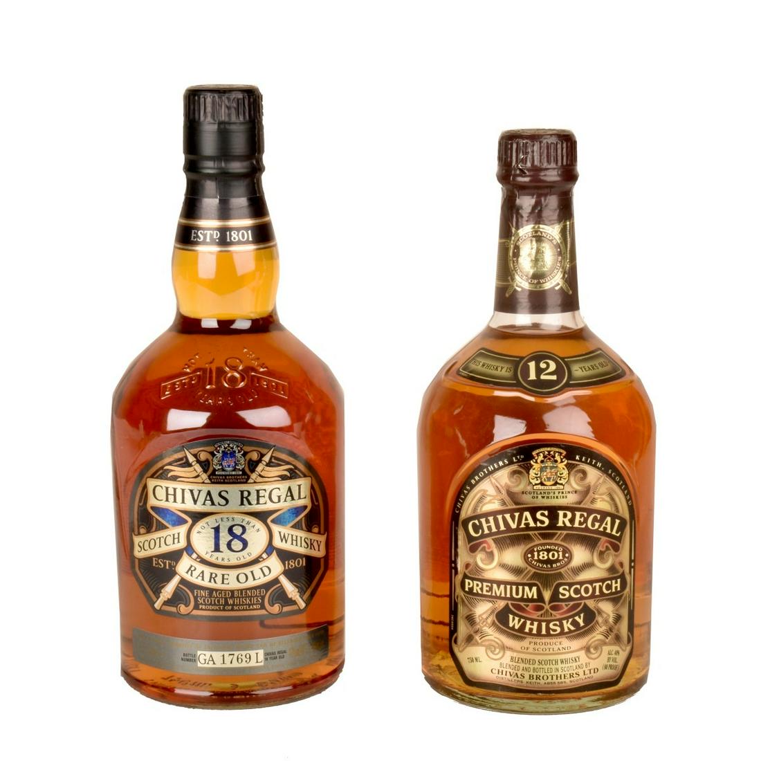 Two Chivas Regal Scotch Whiskey (1 of 2)