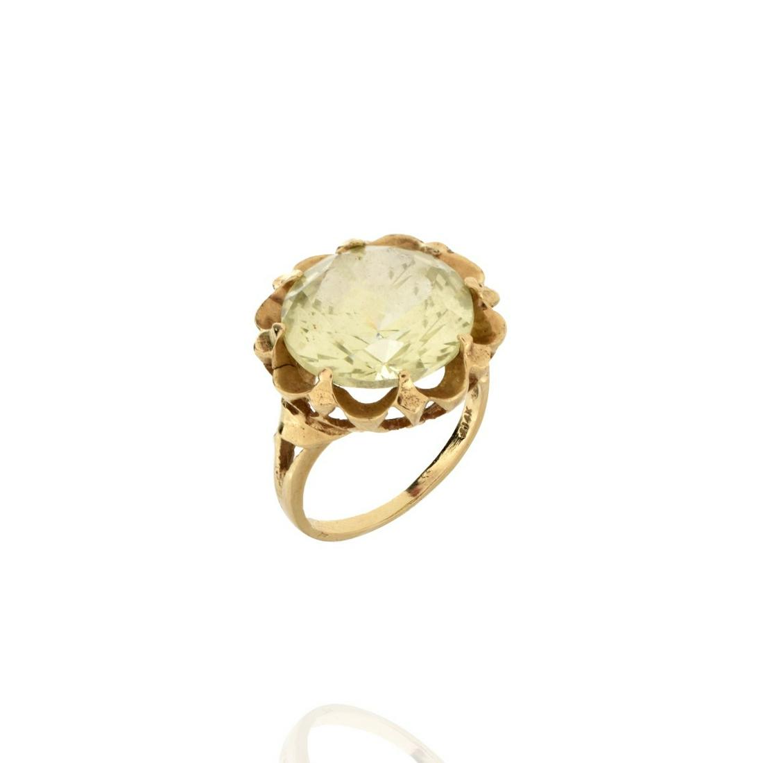 Citrine and 14K Ring (1 of 5)