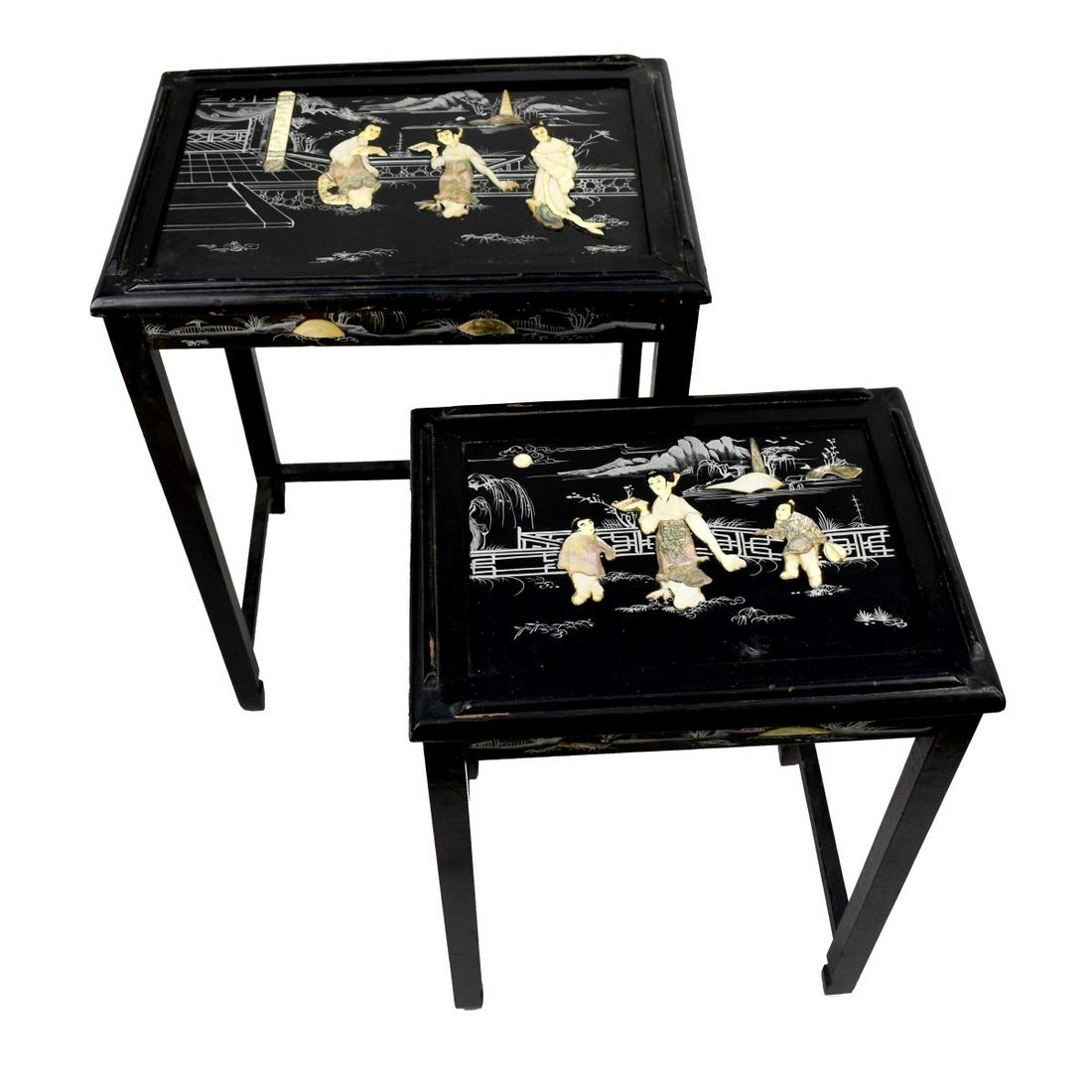 Chinese Nesting Tables (1 of 5)