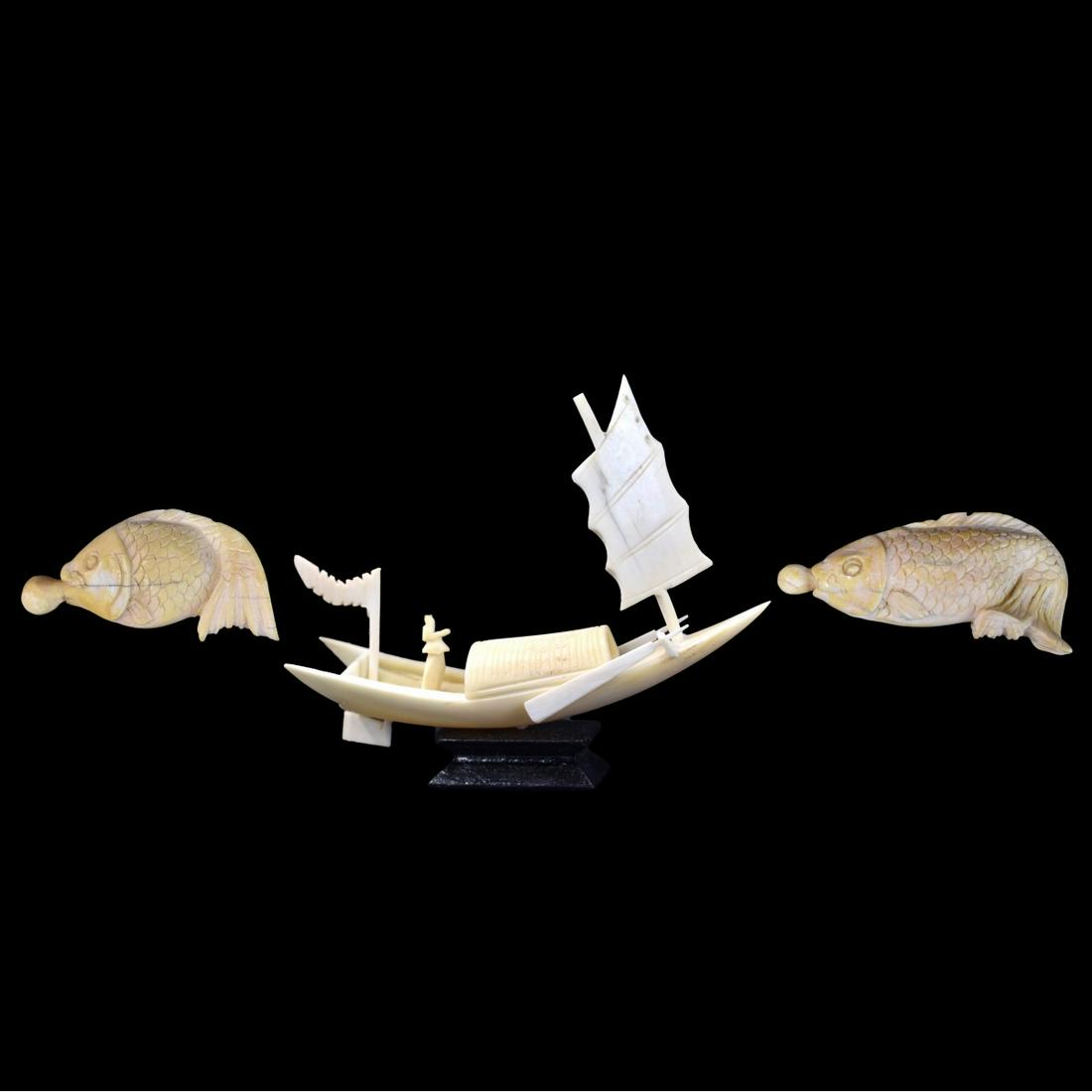 Chinese Carved Tableware (1 of 6)