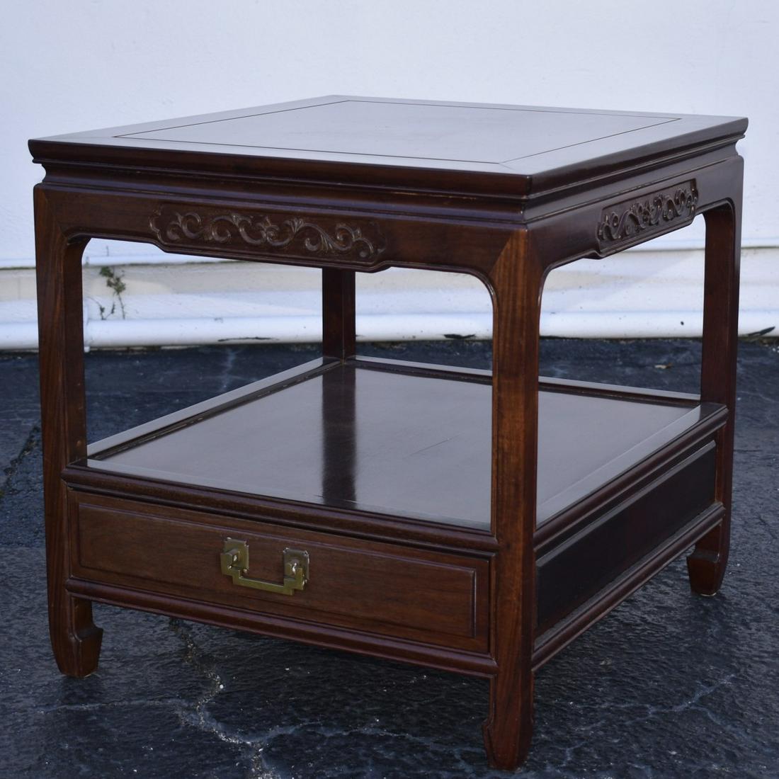 Pair of Chinese End Tables (1 of 5)