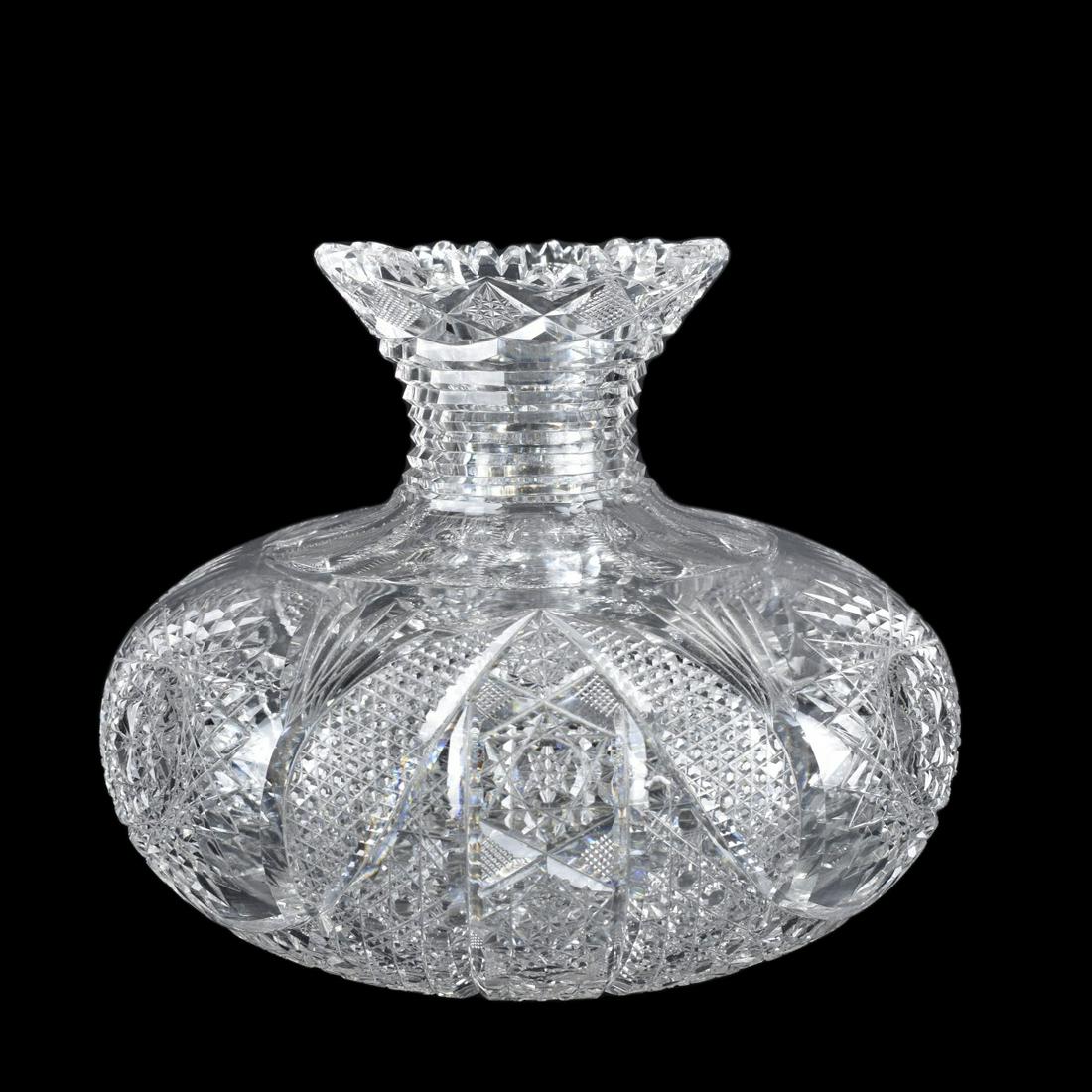 Large American Brilliant Period Vase (1 of 6)