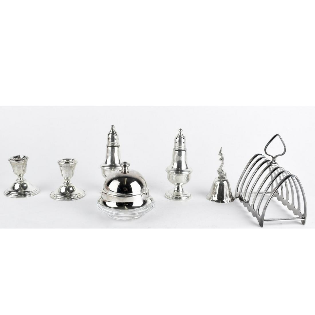 Seven Assorted Silver Tableware (1 of 7)