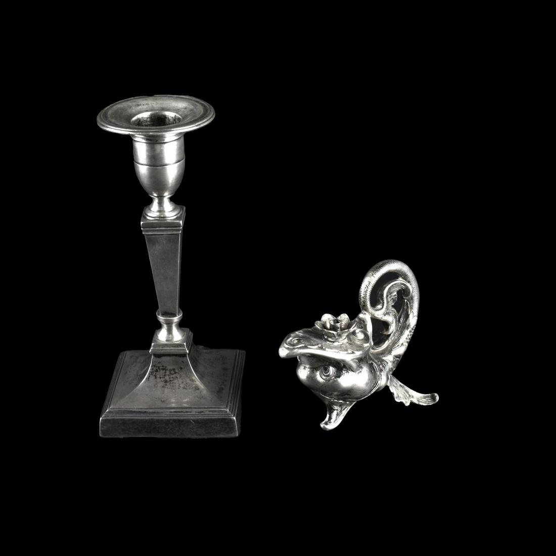 Two Antique Silver Tableware (1 of 2)