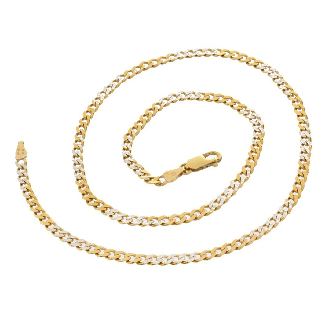 14K Link Necklace (1 of 4)