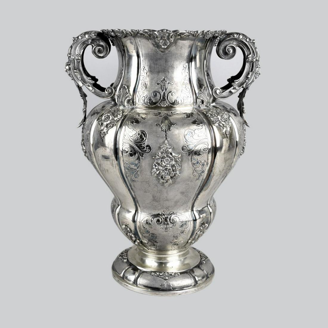 Antique Italian 800 Silver Vase (1 of 6)