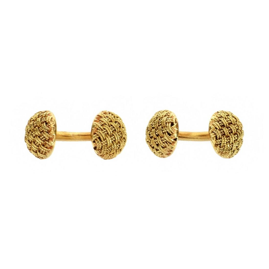 Tiffany & Co 18K Cufflinks (1 of 4)