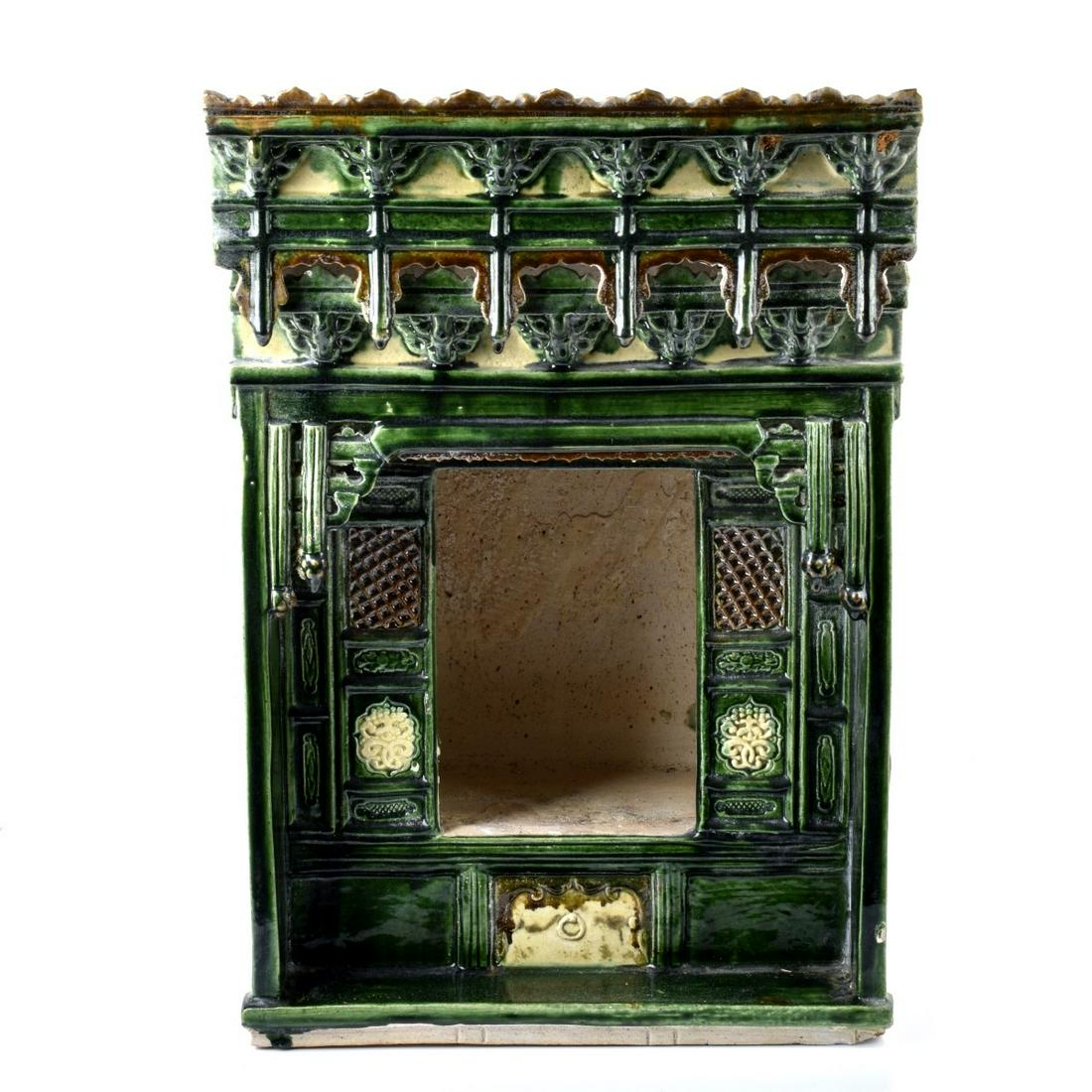 Antique Chinese Model of a Funeral Shrine (1 of 5)