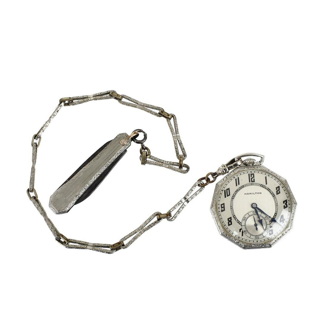 Hamilton 14K Pocket Watch (1 of 3)