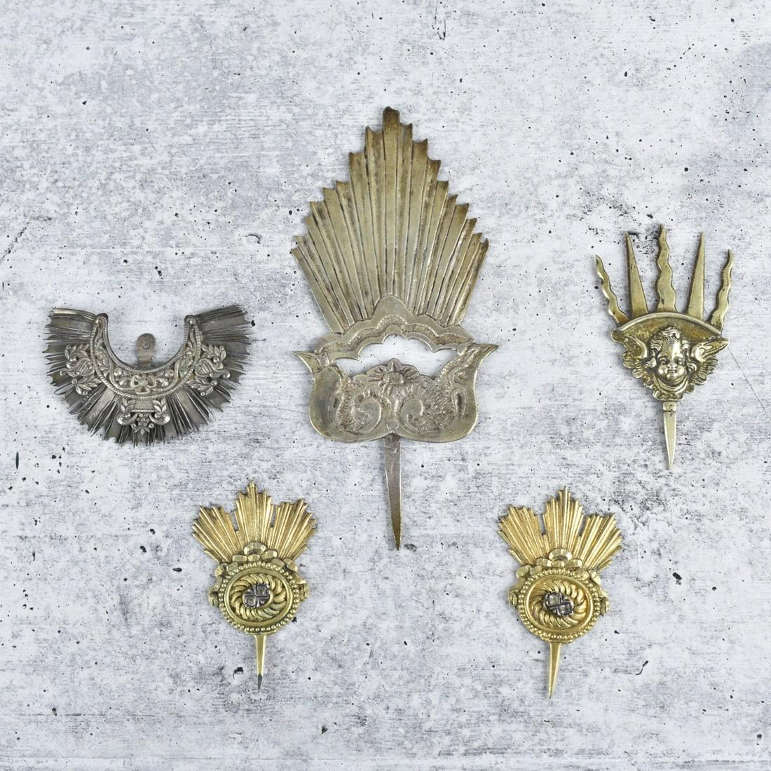 Spanish Colonial Silver Resplendors / Halos (1 of 3)