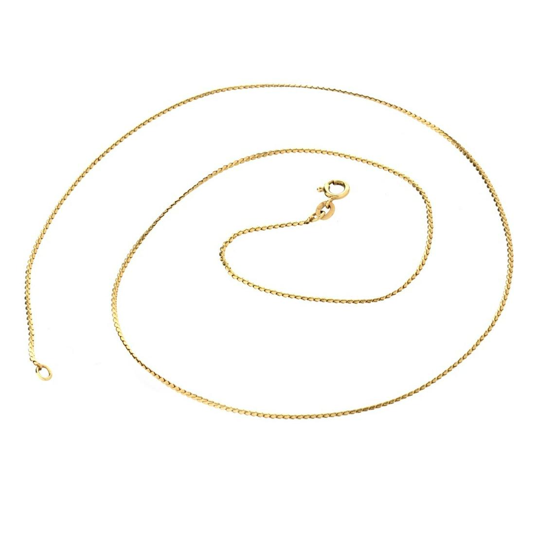 18K Chain Necklace (1 of 4)