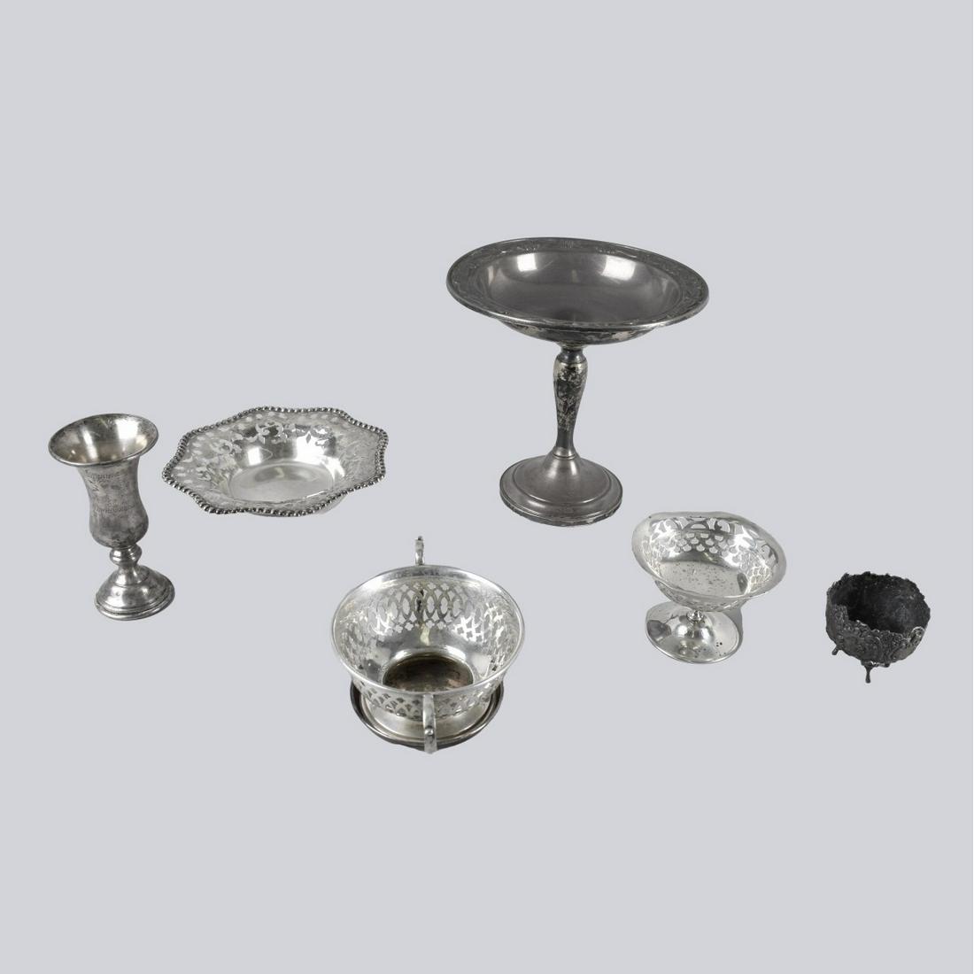 Seven Vintage Sterling Silver Tableware (1 of 5)