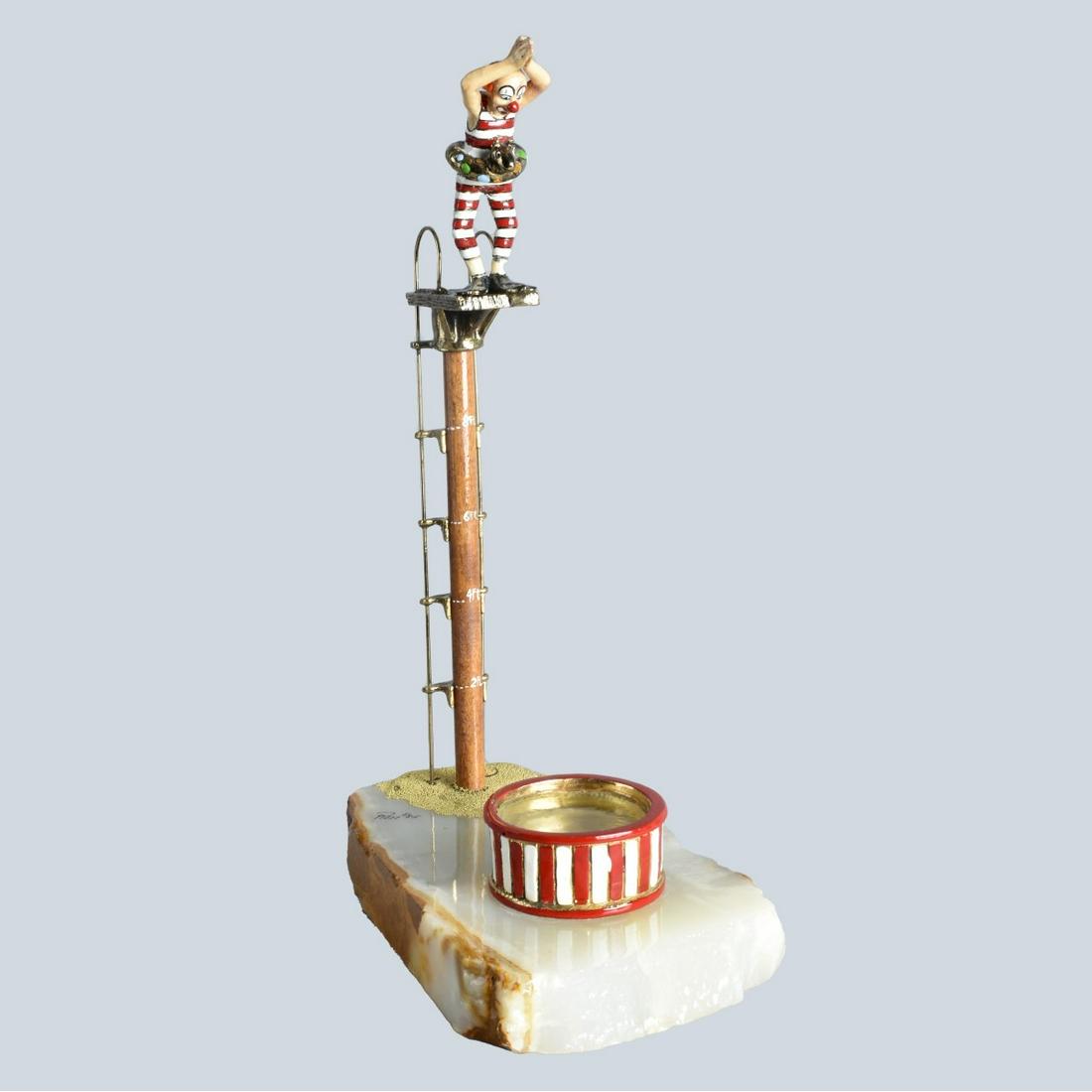 Ron Lee Enamel Clown Figure (1 of 5)