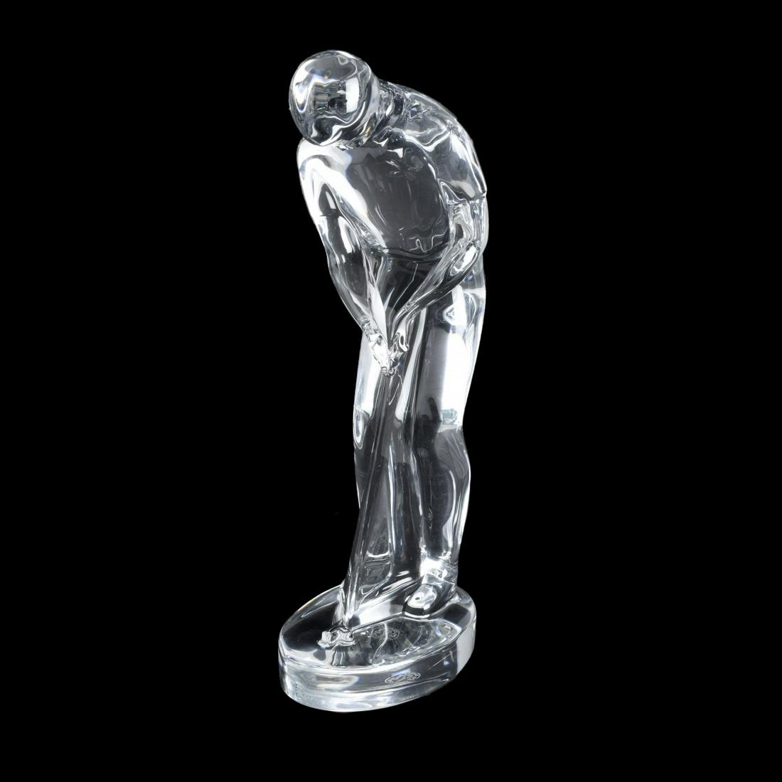 Baccarat Golfer Figure (1 of 4)