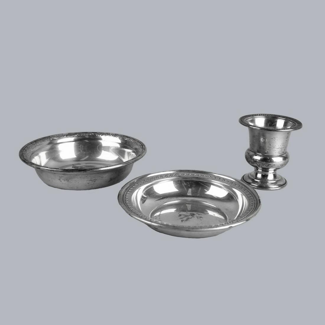 Three Vintage Sterling Silver Tableware (1 of 3)