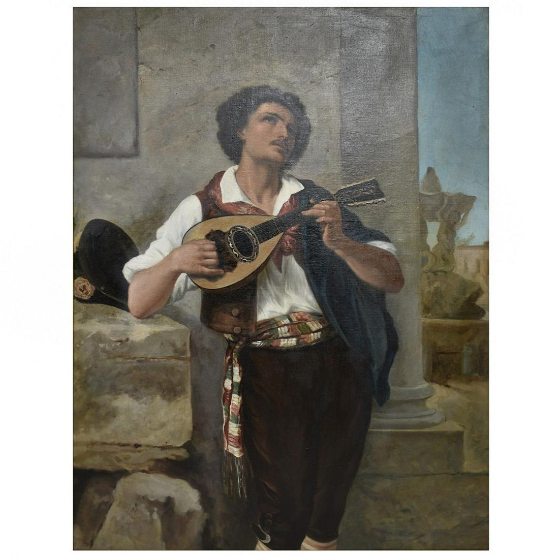 Attrib: Roberto Bompiani (1821 - 1908) (1 of 5)