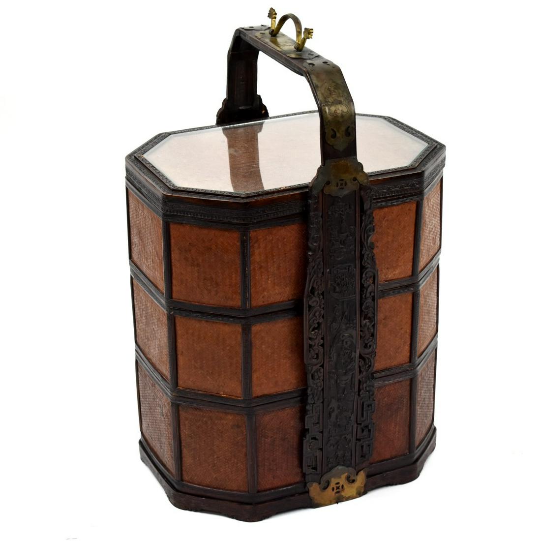 Antique Chinese Wedding Basket (1 of 4)