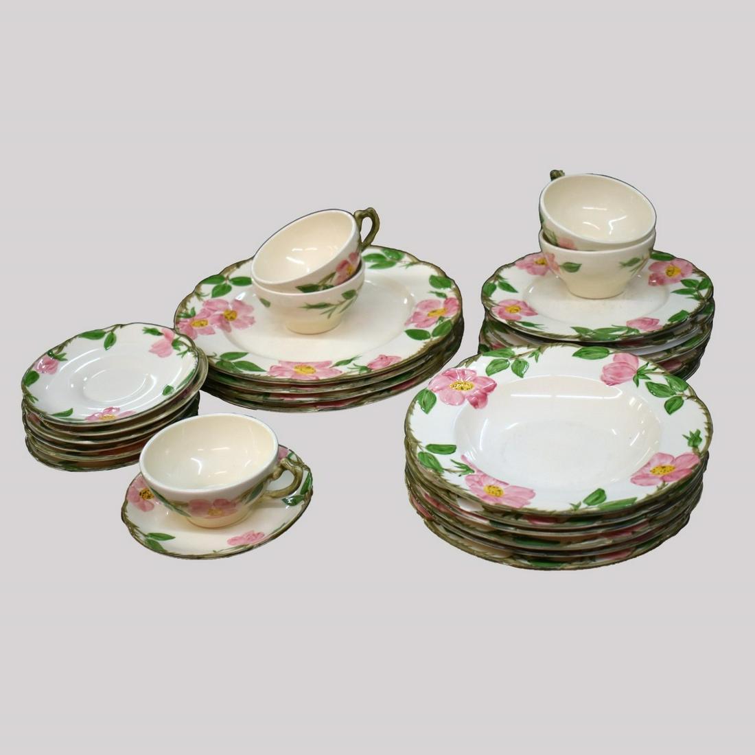 Franciscan "Desert Rose" Partial Dinner Service (1 of 5)