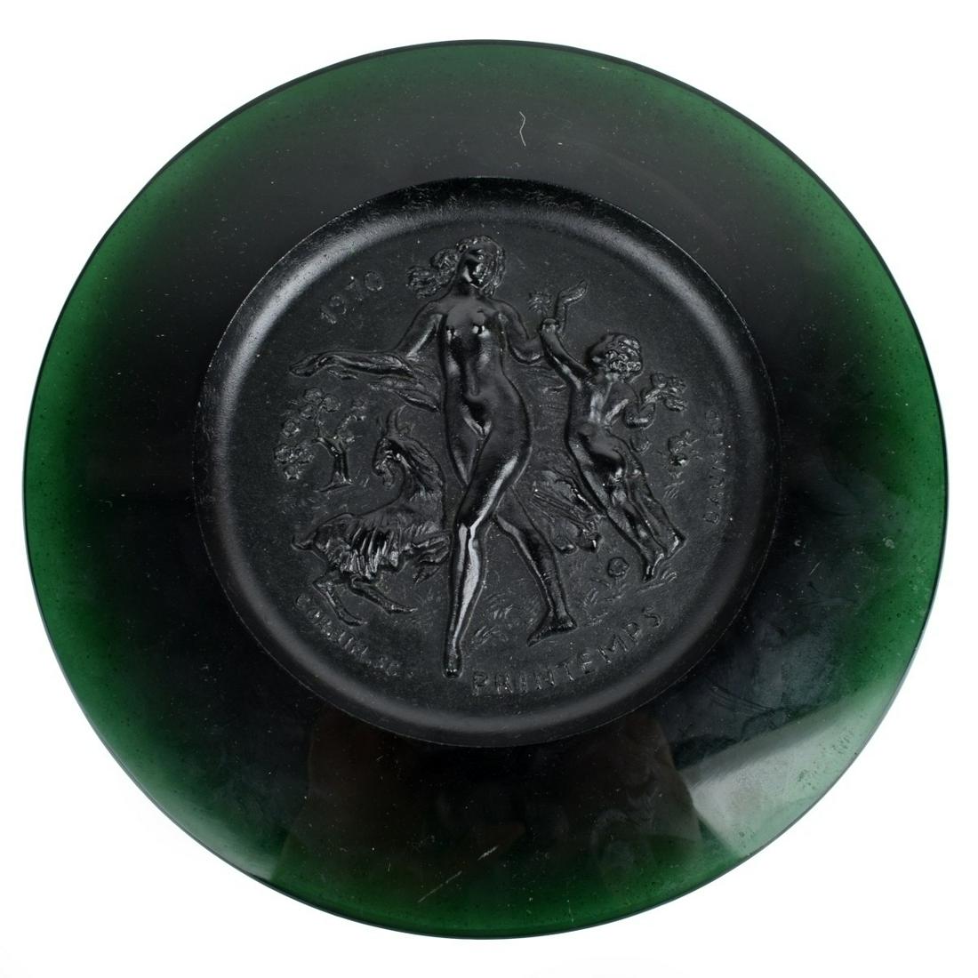 1970 Daum "Printemps" Plate (1 of 4)