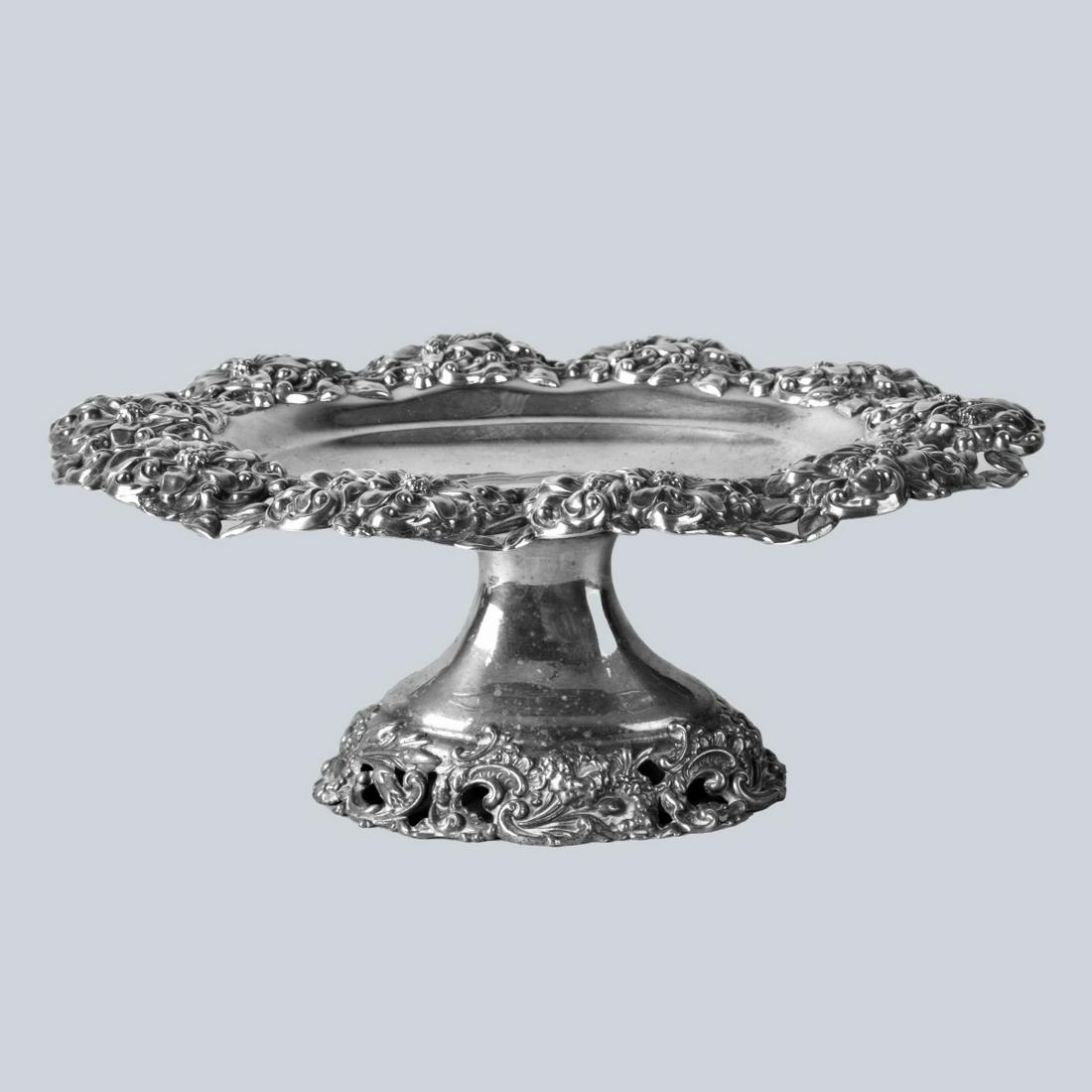 Mauser Sterling Pedestal Dish (1 of 4)