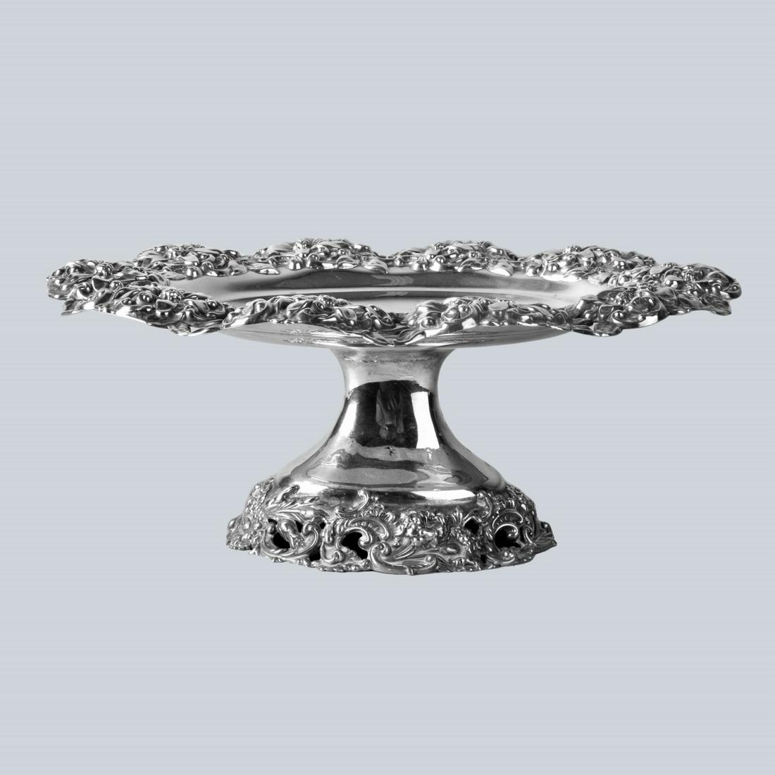 Mauser Sterling Pedestal Dish (1 of 5)