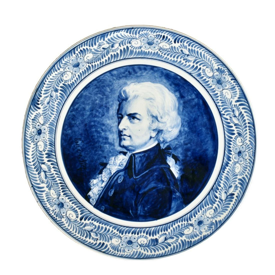 Antique Royal Bonn Delft Charger (1 of 6)