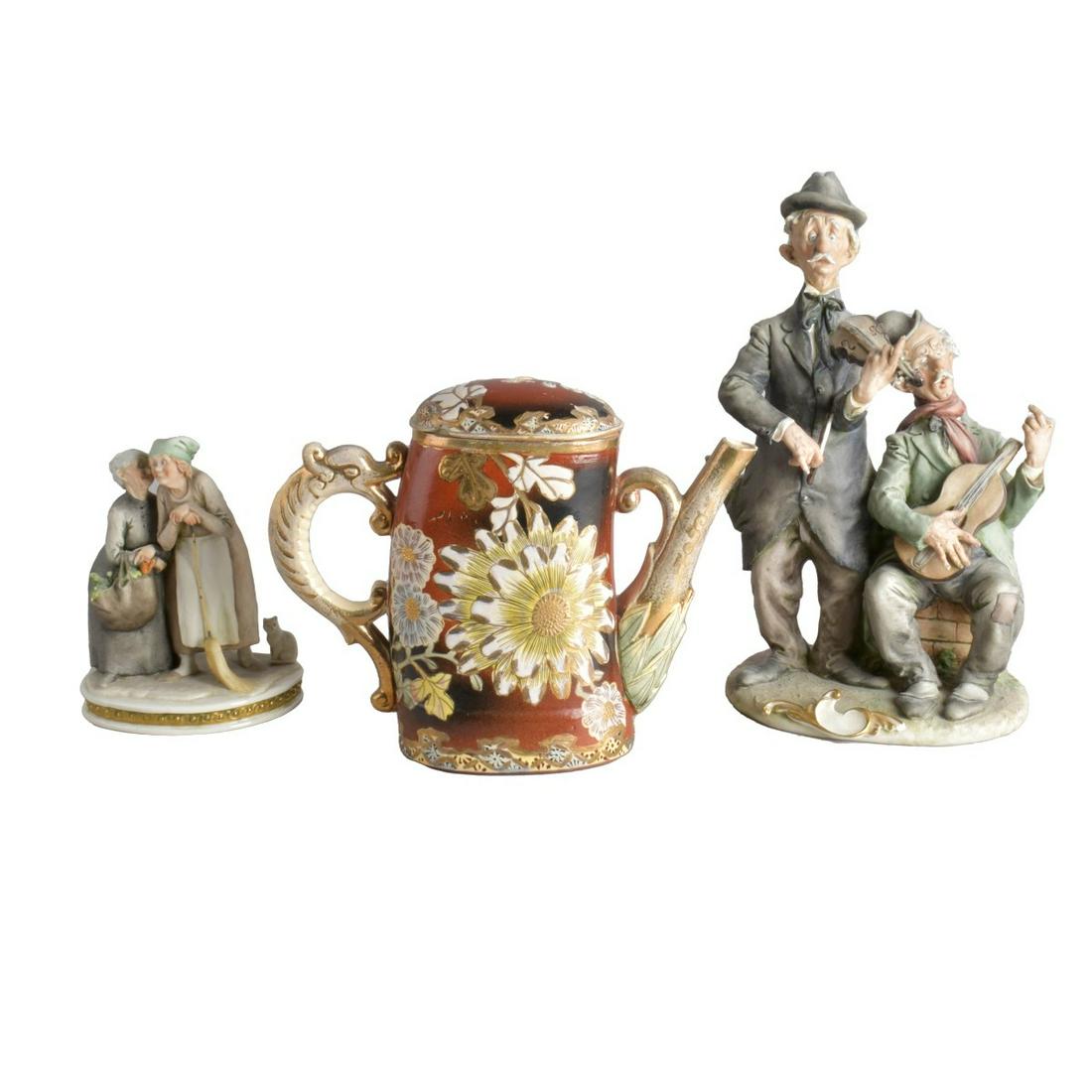 Grouping of Three Porcelain Tableware (1 of 8)