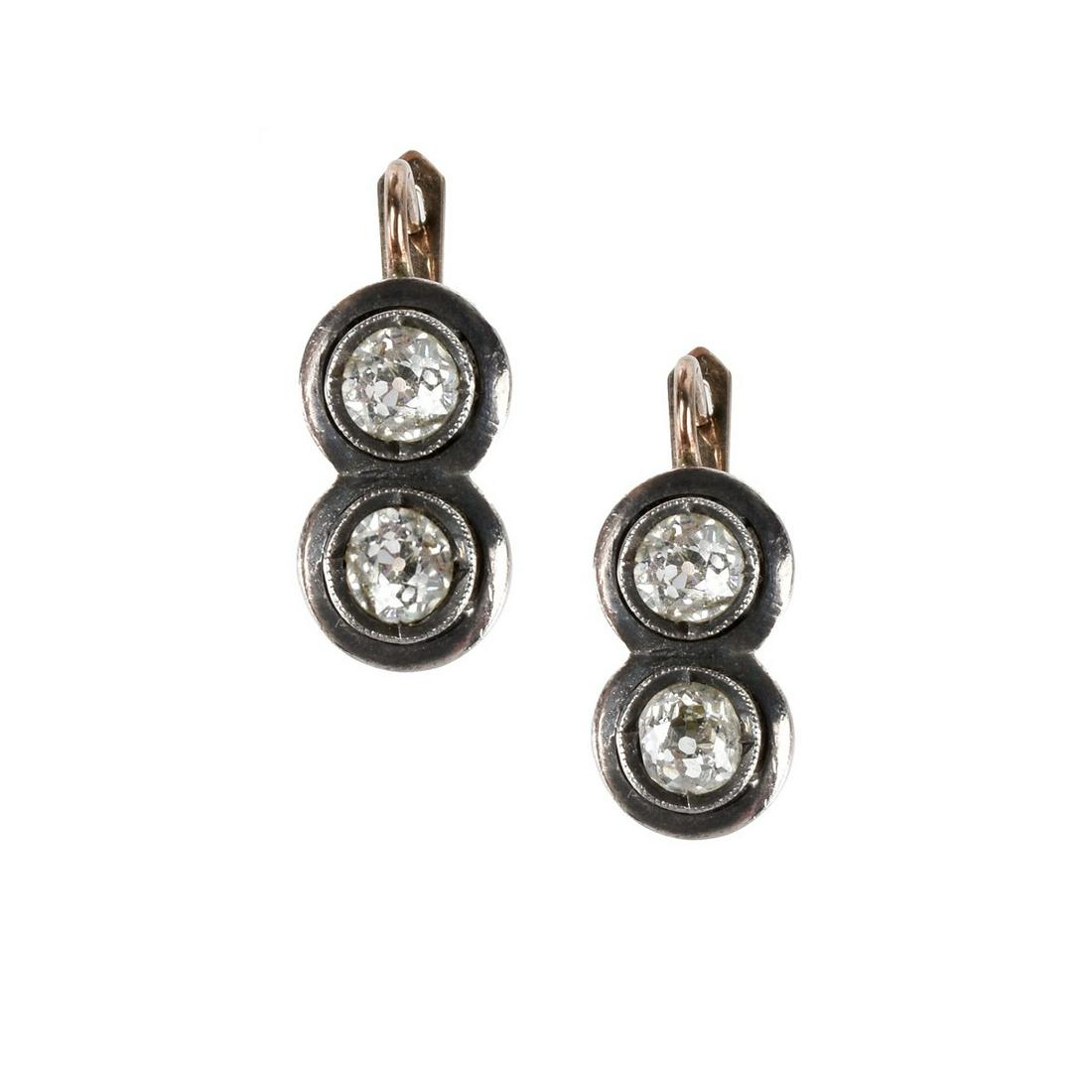 Diamond and 14K Earrings (1 of 6)