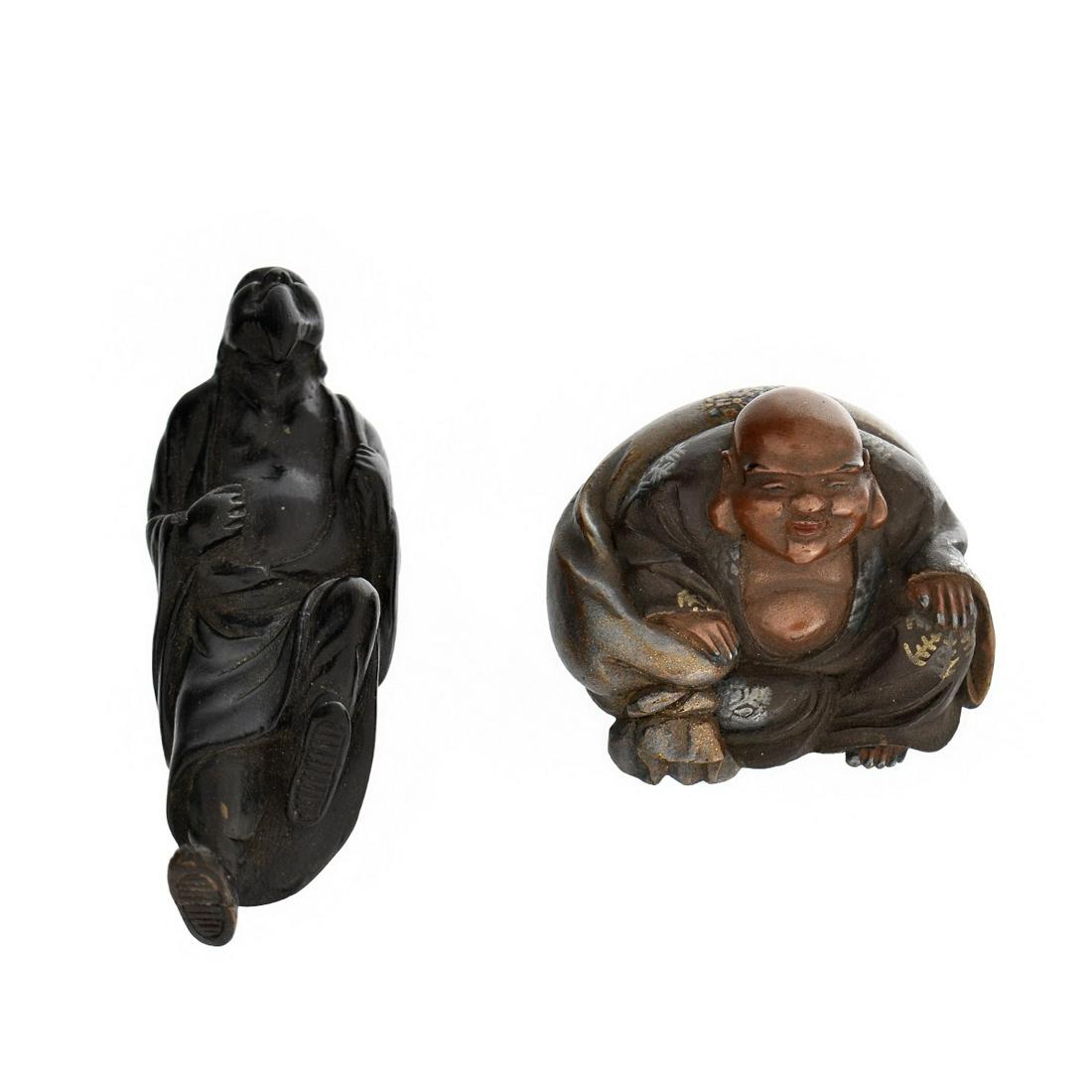 Japanese Carved Netsukes (1 of 6)