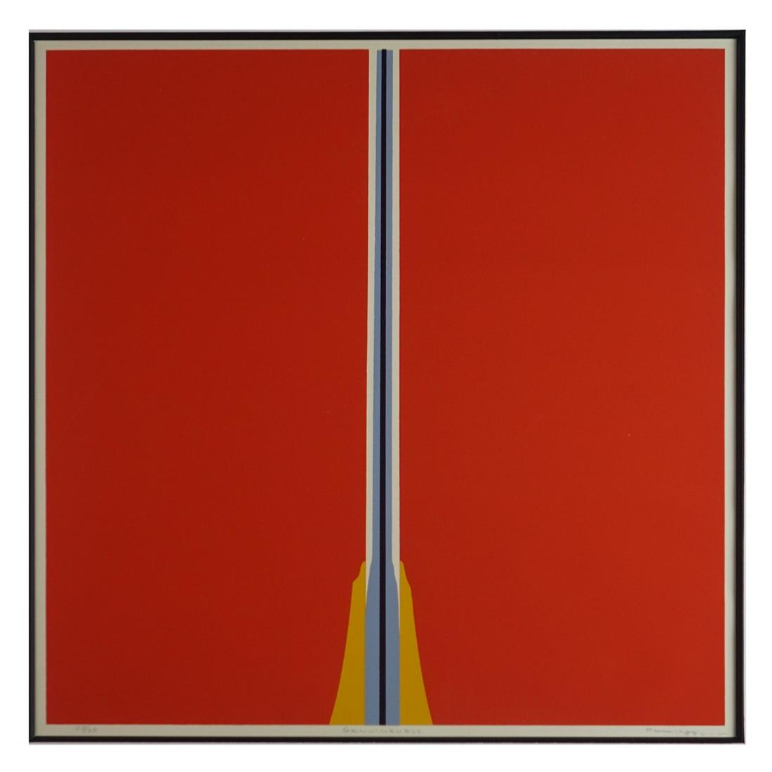 Ilya Bolotowsky Style Modern Silkscreen (1 of 7)