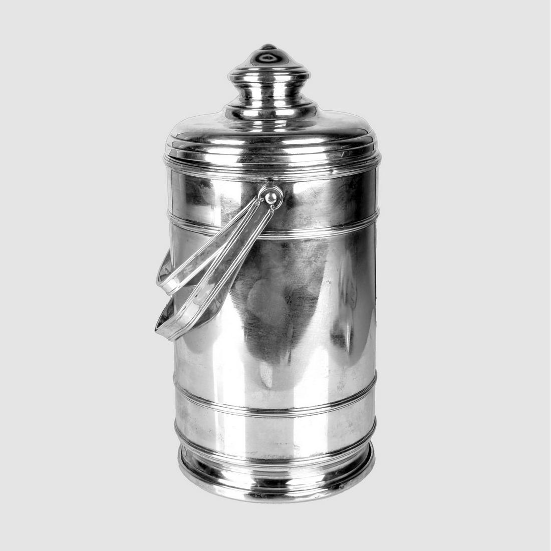 Cartier Sterling Covered Ice Bucket (1 of 6)