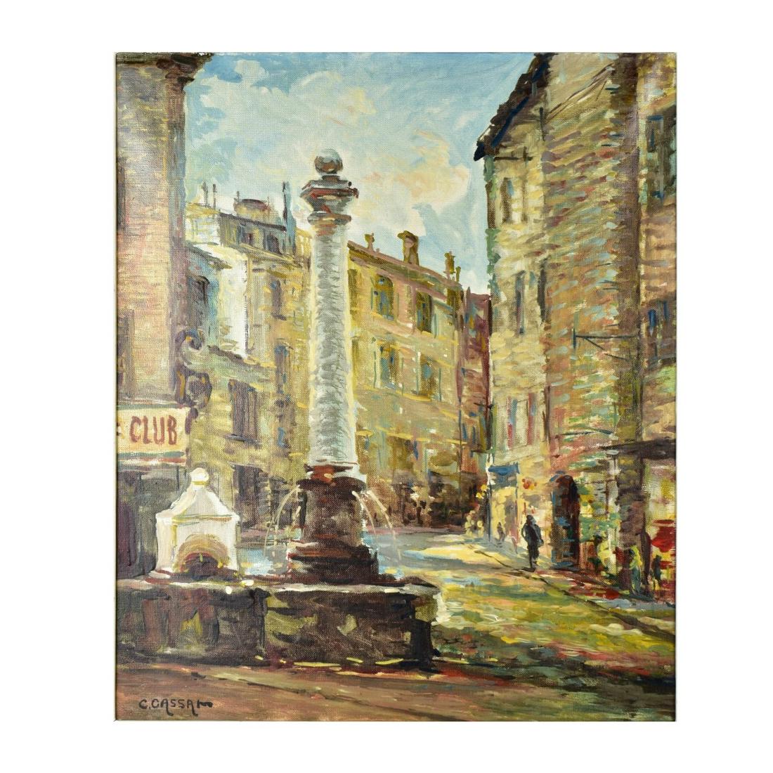 C. Cassar (20th C.) European School O/C (1 of 6)