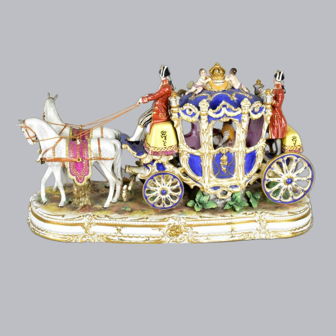 Antique Dresden Stage Coach (1 of 8)