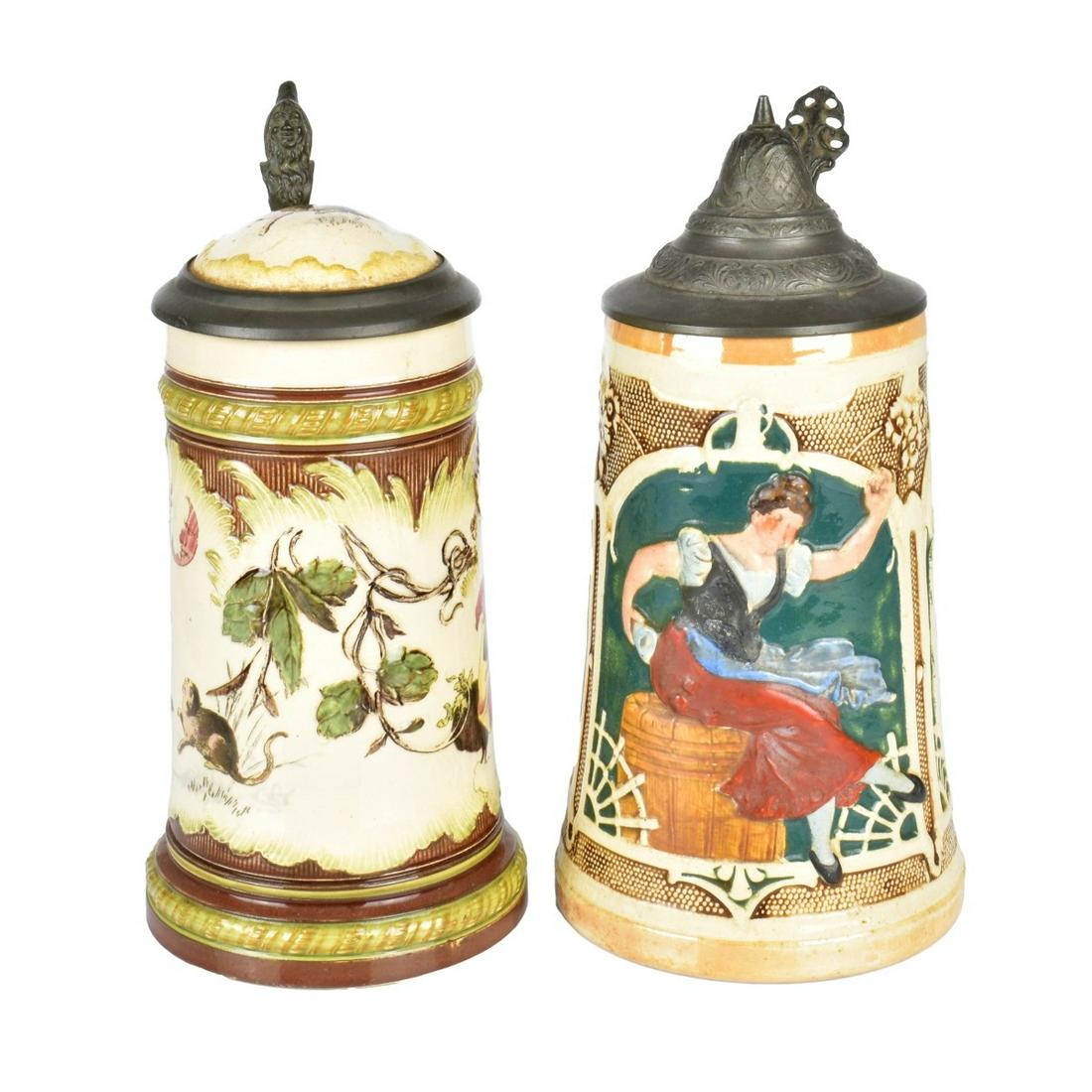 Vintage German Beer Steins (1 of 6)