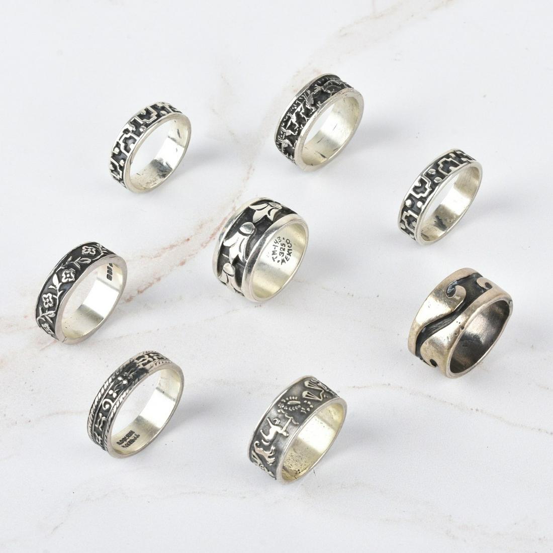Sterling Silver Rings (1 of 2)
