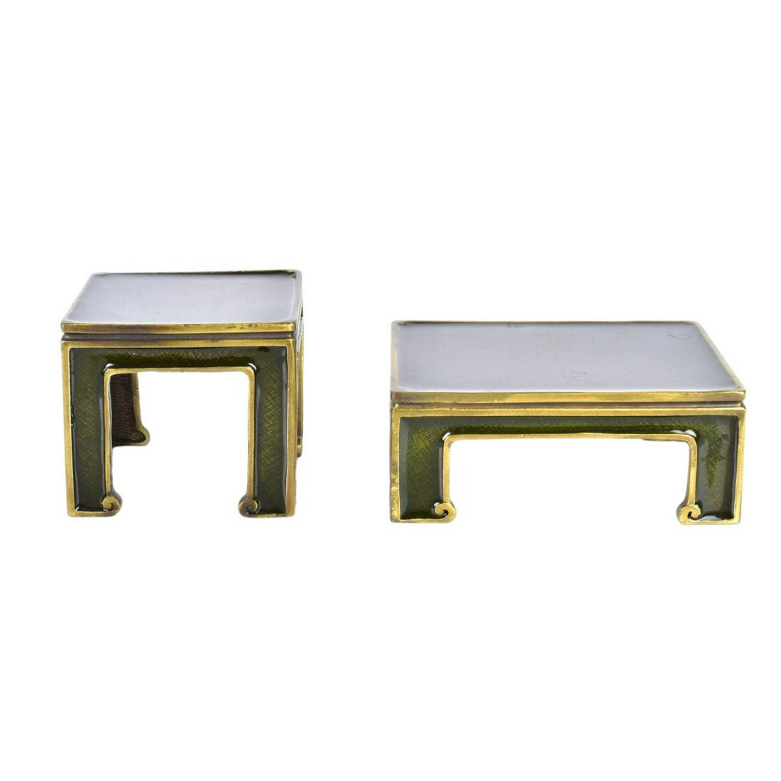 Two Jay Strongwater Miniature Stands (1 of 5)