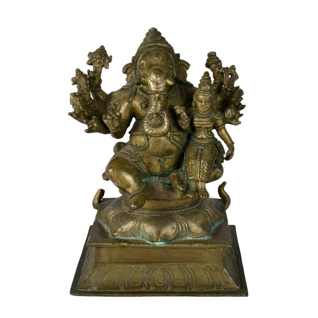 Thai Bronze Sculpture of a Ganesh (1 of 5)