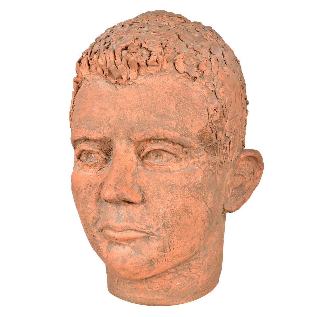 Large Terracotta Bust (1 of 6)
