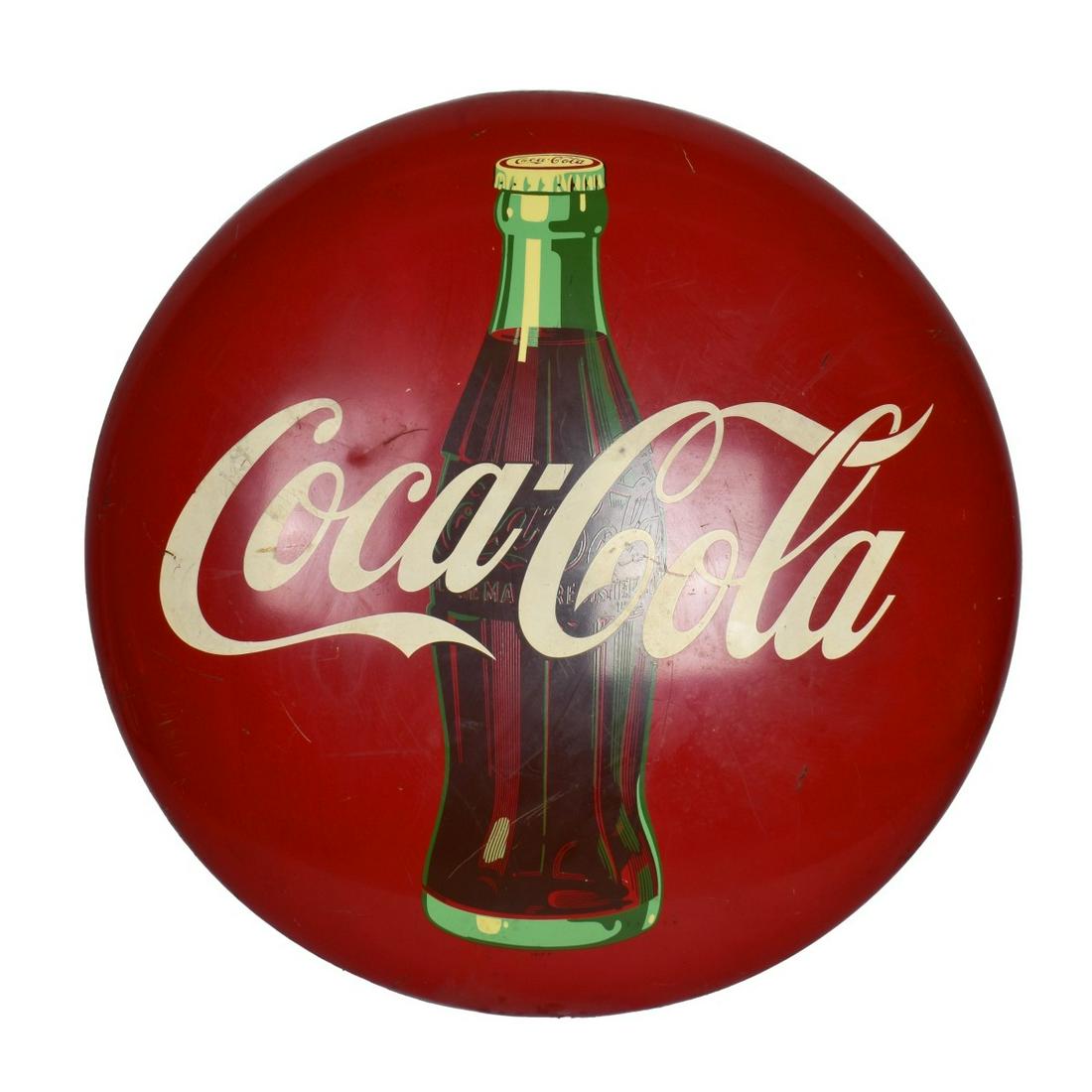 48" Coca Cola Button Sign (1 of 4)