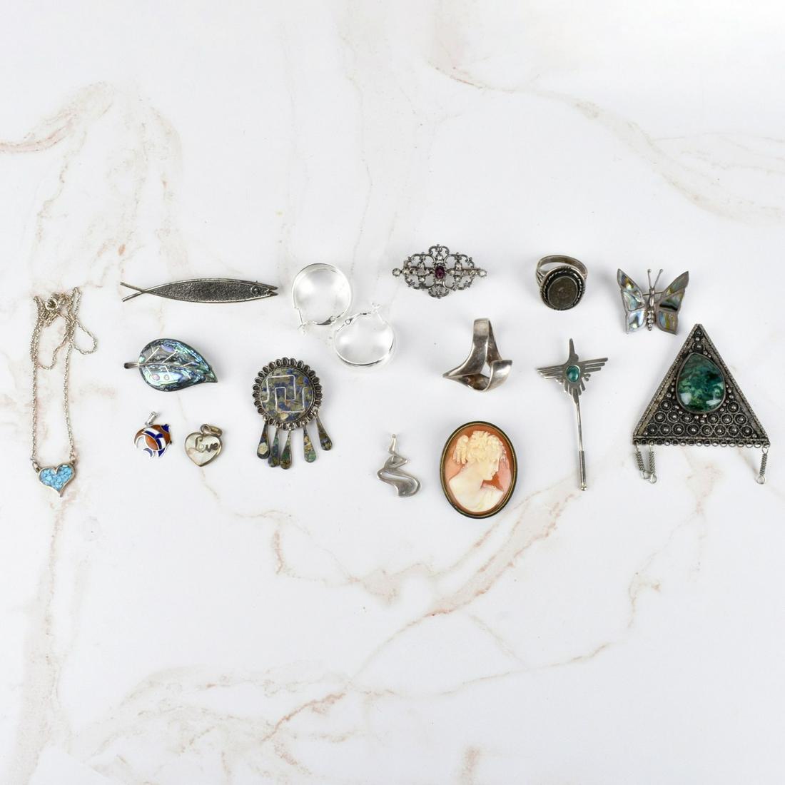 Vintage Silver Jewelry (1 of 2)