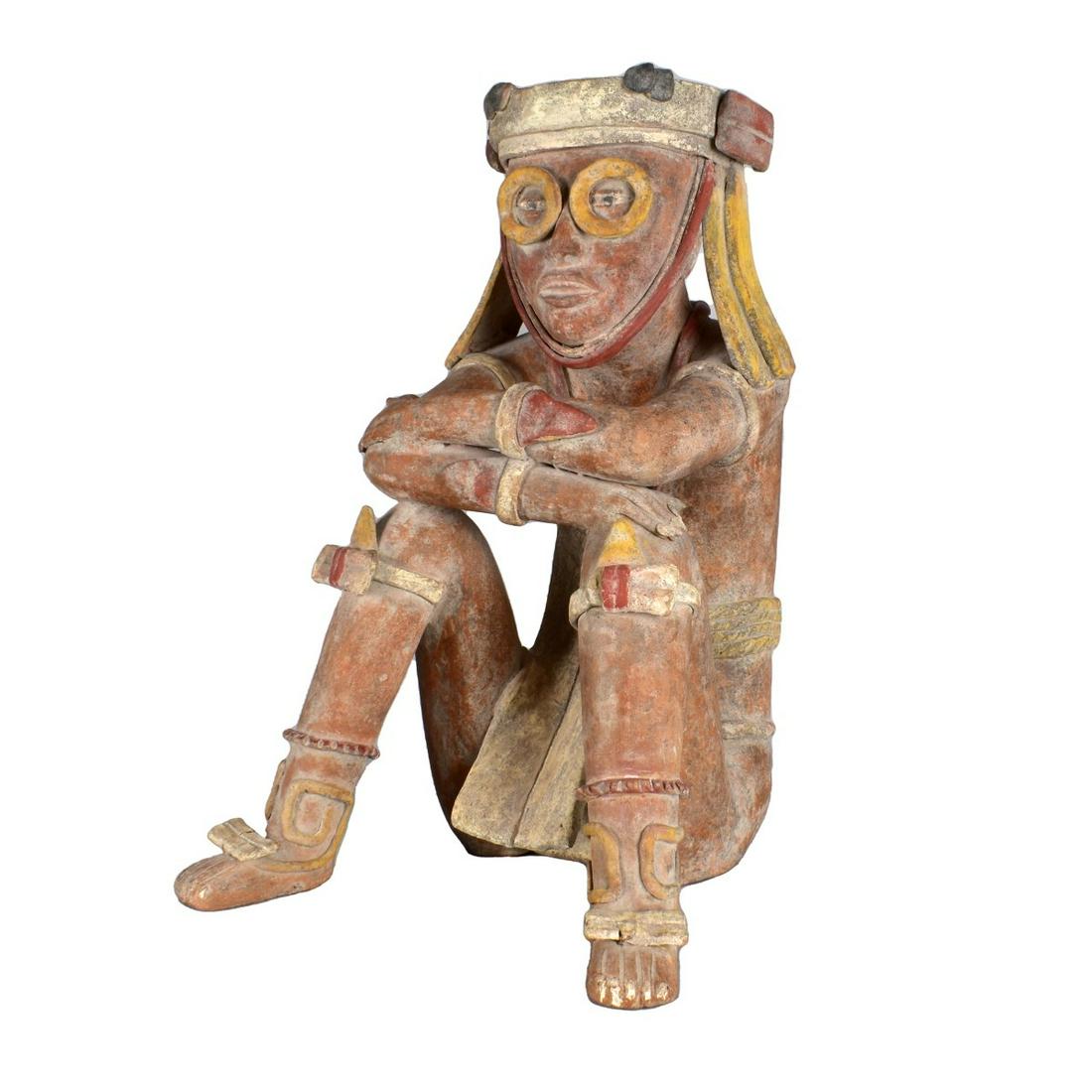 Large Mayan Terracotta Figurine (1 of 7)
