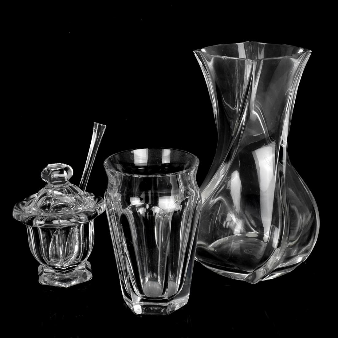 Three Baccarat Crystal Tableware (1 of 8)