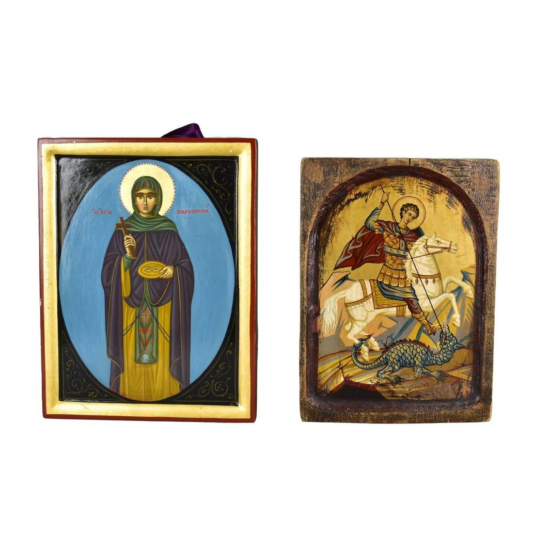 Two Russian Religious Icons (1 of 6)